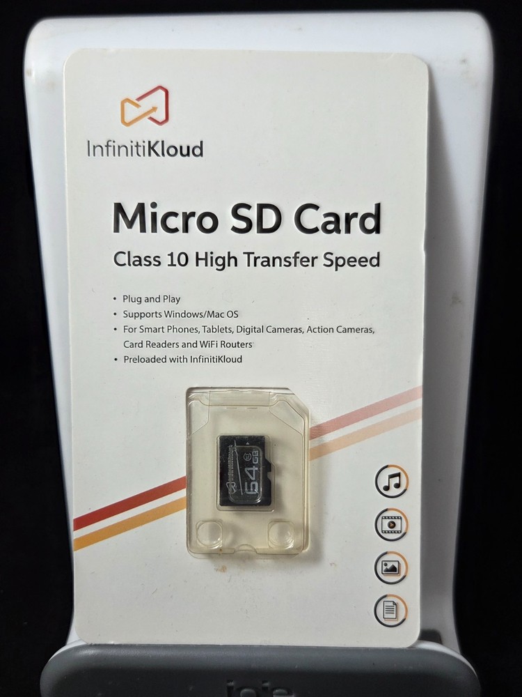 InfinitiKloud Micro SD Card 64GB Memory Card