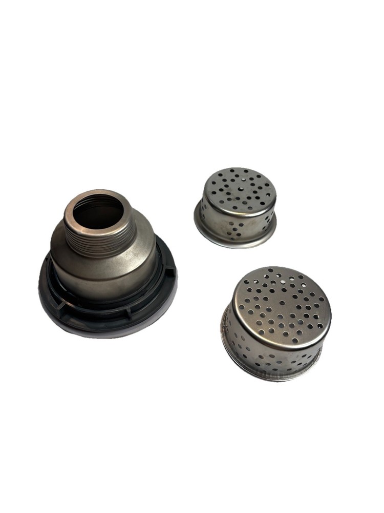 Stainless Steel Kitchen Sink Strainer Basket Set 3 Pack Drain Replacement