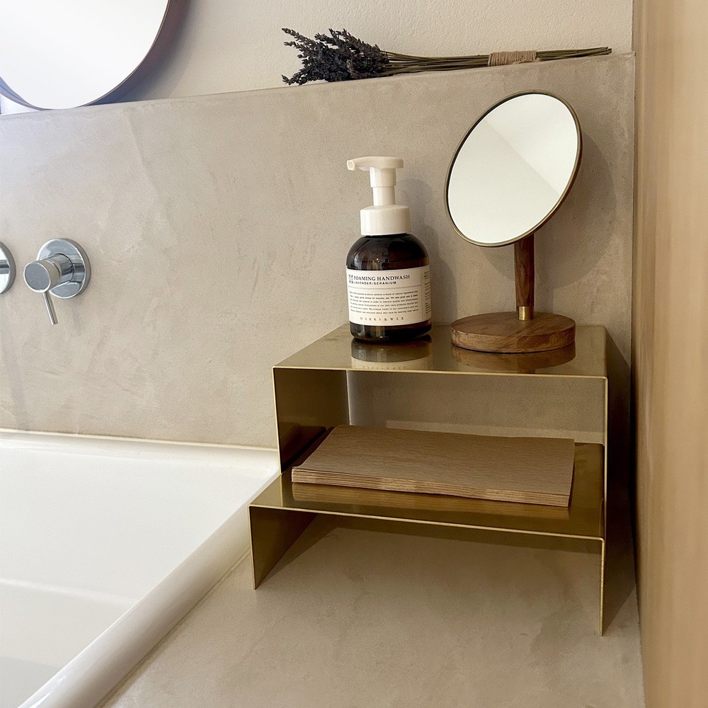 Brass Divider Shelf (L)