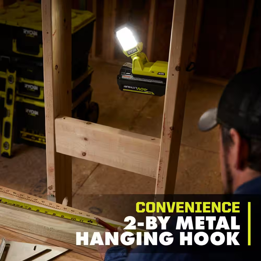 40V Cordless Battery Topper LED Work Light (Tool Only)