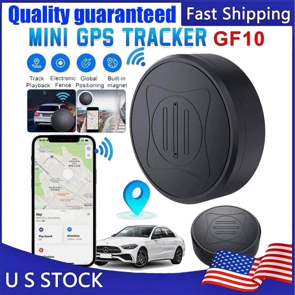 Time GPS Tracker-Mini GPS Car Tracker Magnetic Device Wireless Universal Real
