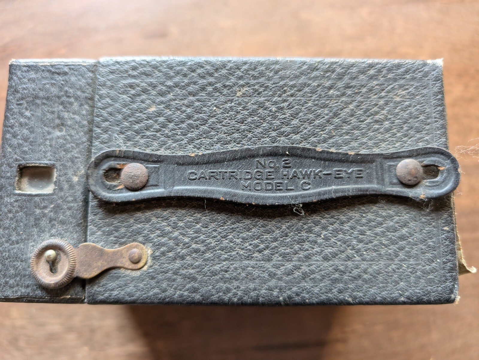 Kodak No 2 Cartridge Hawk-Eye Model C 120 Film Antique Box Camera