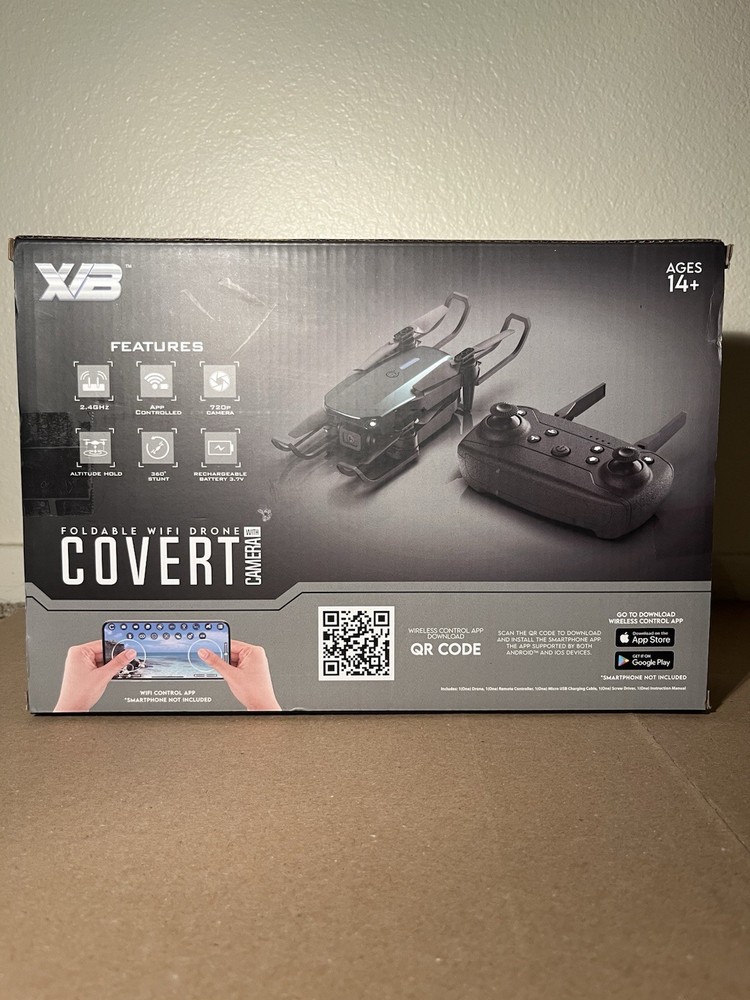 Foldable Wi-Fi Drone Covert with Camera