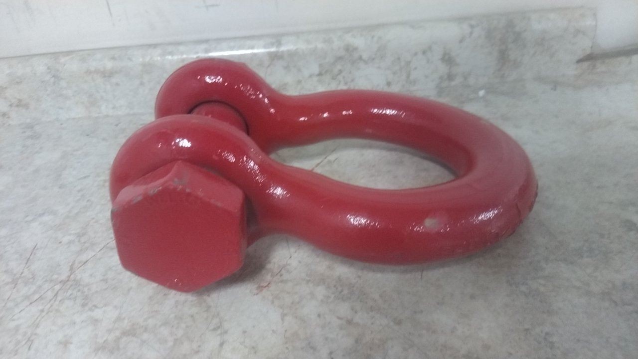 Crosby 1019686 70,000 Lb Working Load Limit Carbon Steel Anchor Shackle