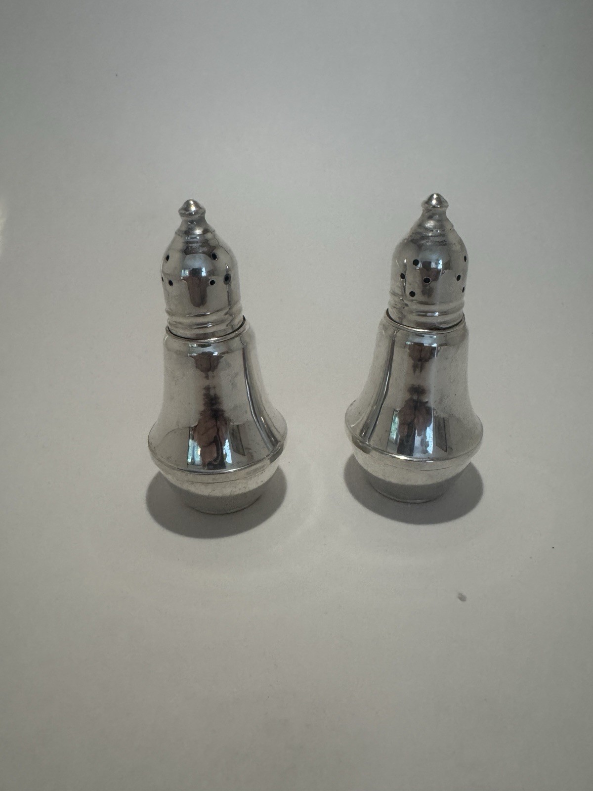 Vintage Duchin Creations Weighted Sterling Silver Salt & Pepper Shakers
