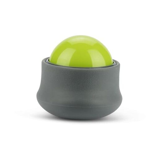 Performance Handheld Massage Roller Ball, Green/Grey, One Size