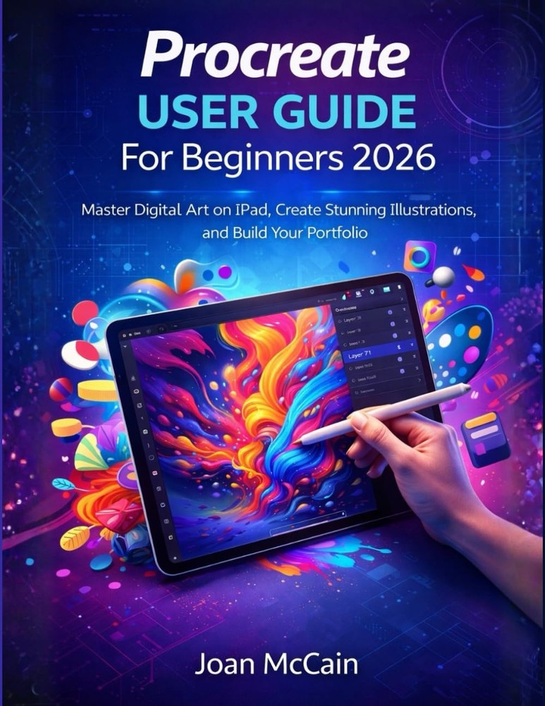 Procreate User Guide For Beginners 2026: Master Digital Art on iPad, Create Stun