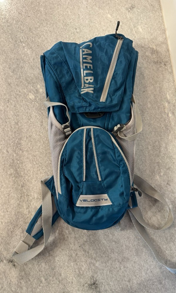 CamelBak Velocity 70 oz Hydration Pack Teal- No Bladder