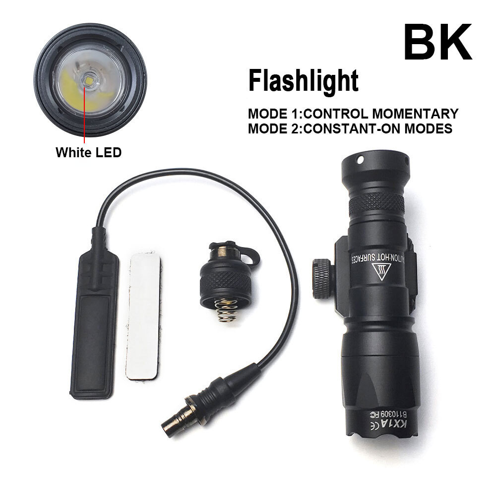 For M300C Weapon Light Dual Function SwitchTactical Flashlight 20mm Rail SOTAC