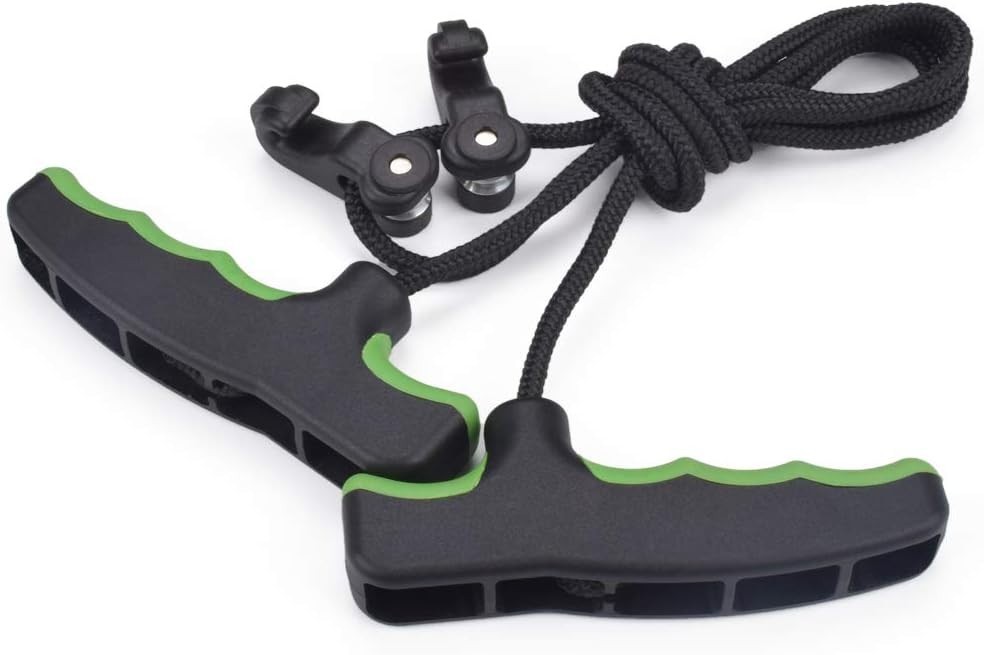 Precision Crossbow Cocking Device with Double Handle - Ambidextrous Design