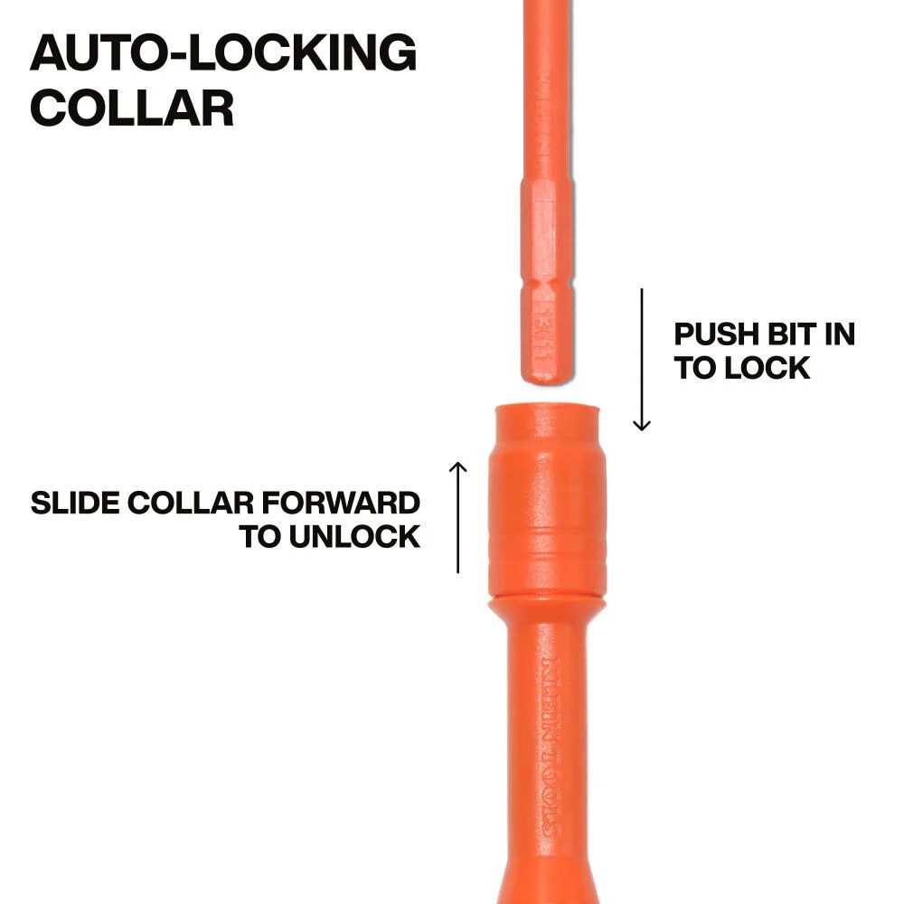 Klein Tools 6 In 1 Insulated Auto Lock Screwdriver