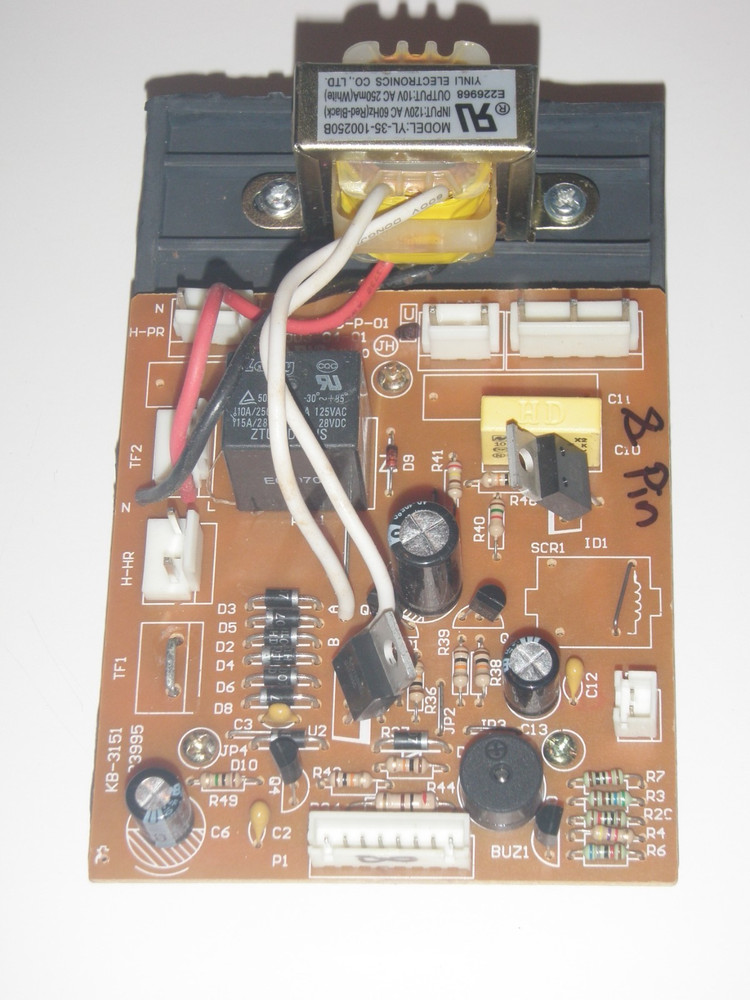 8-pin Power Control Board for Sunbeam Breadmaker Model 5891