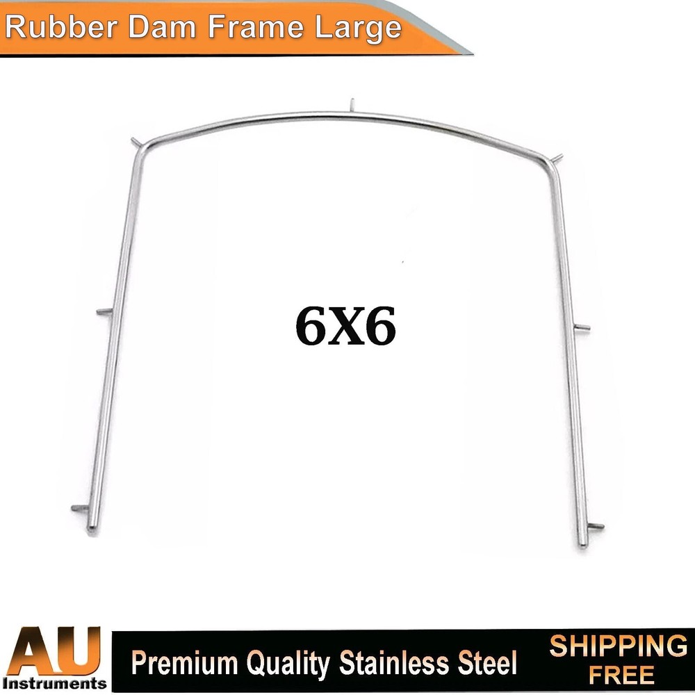 Endodontic Rubber Dam Frame Large Dental Restorative Laboratory Instruments CE