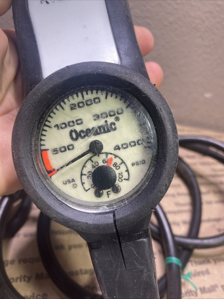 Oceanic Datamax Sport Puck Scuba Dive Computer (Untested)