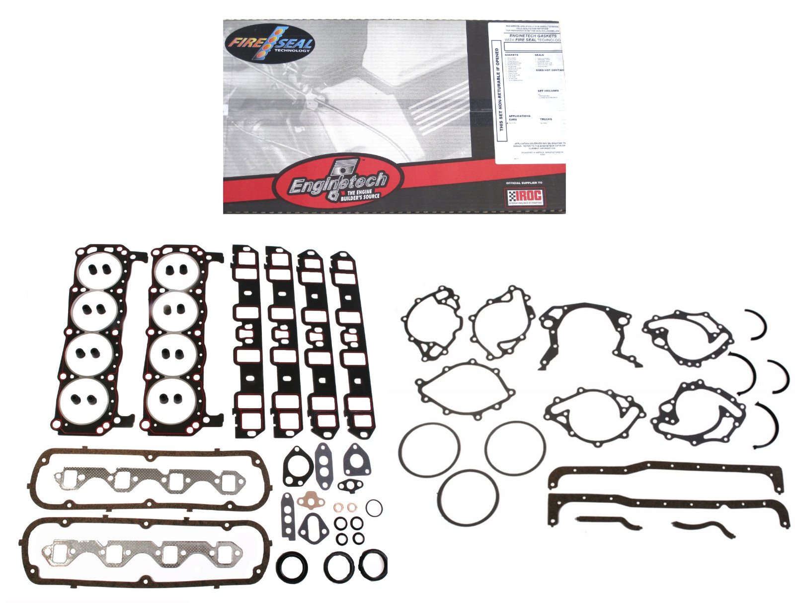 Full Engine Overhaul Gasket Set for 1963-1982 Ford SBF 260 289 302 Windsor