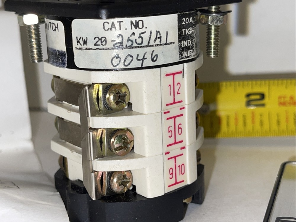 Electroswitch KW20-2551A New Surplus