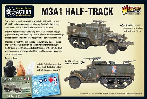 Warlord Games Bolt Action US M3A1 Half-Track