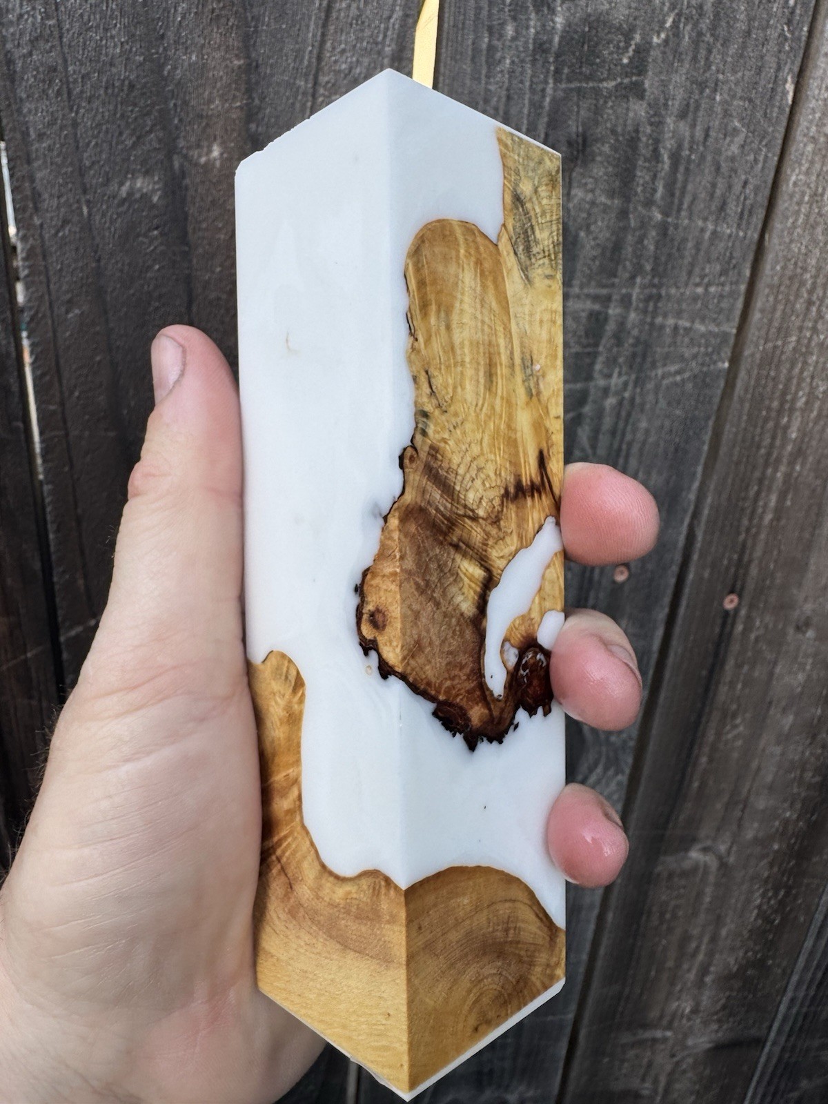 Stabilized Buckeye Burl Hybrid Resin, Duck Call, Knife Scales, Pen Blanks