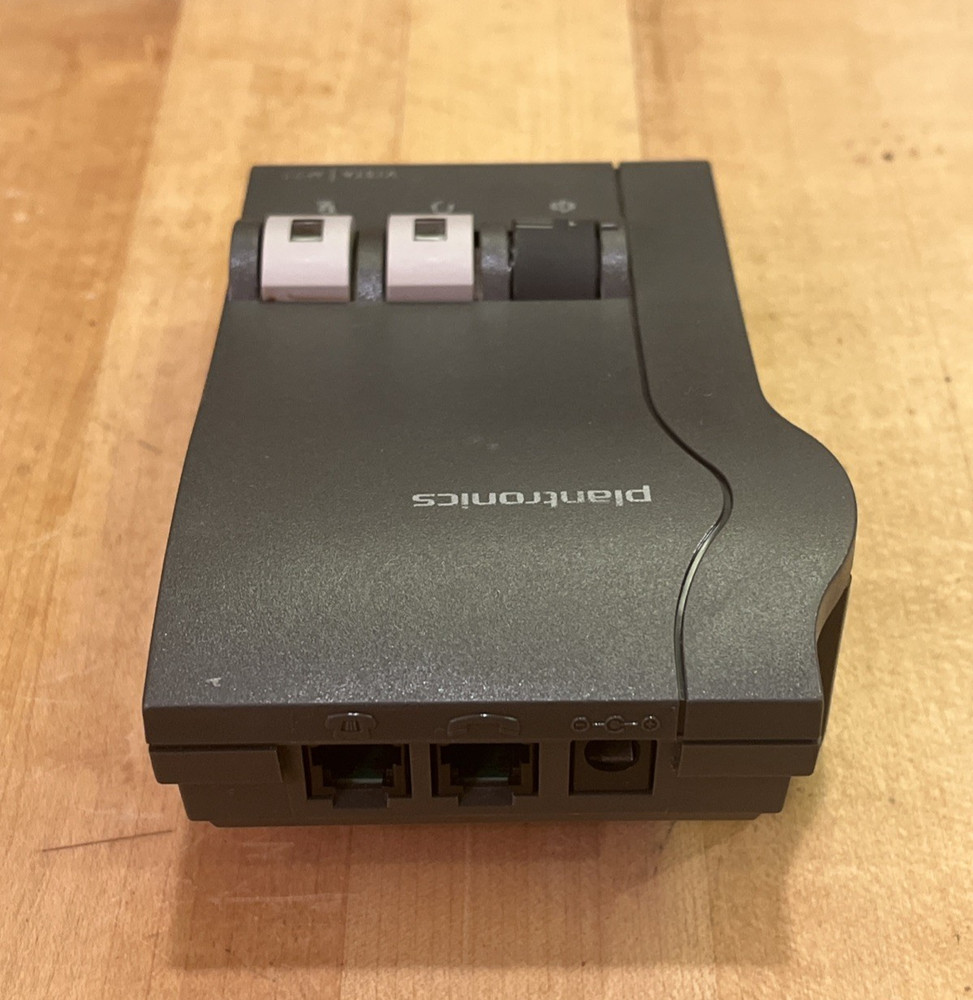 Plantronics Vista M22 Universal Audio Processor Headset Amplifier Tested