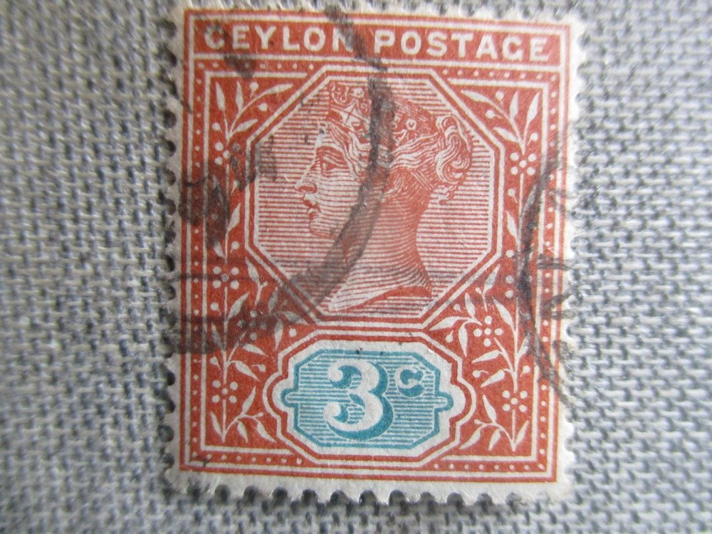 Ceylon, Scott# 132, used