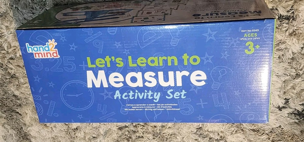 Let's Learn to Measure Activity Set - Hand2Mind School Educational Kids