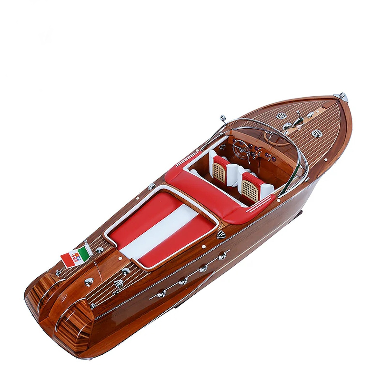 Custom Made Riva Aquarama Model Boat - Handmade Exclusive Edition 35" Speedbot