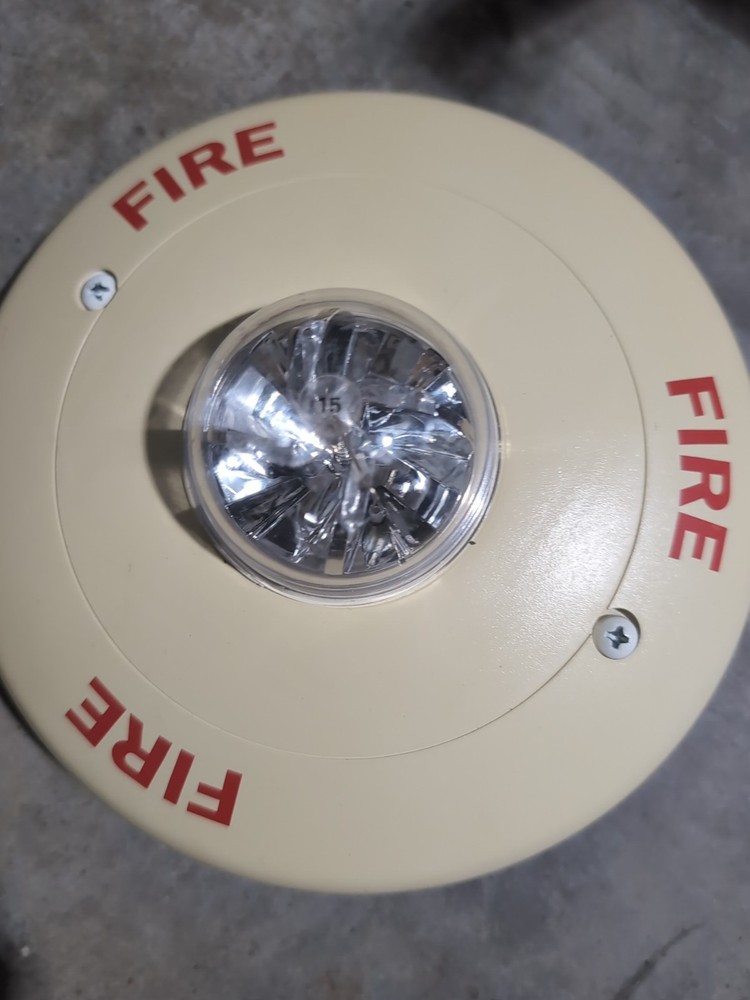system sensor ceiling mount strobe white sc2415w