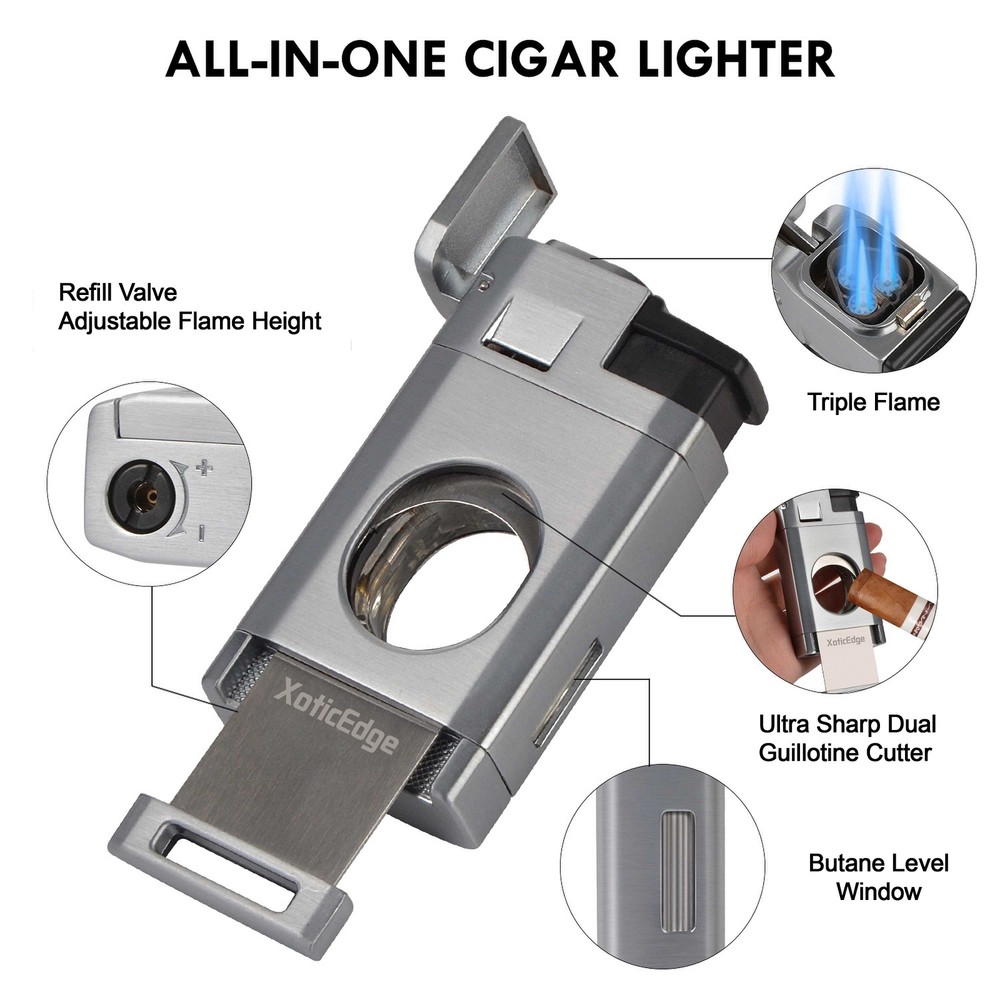 Prestige Import Group Aurora Torch w/ Cutter (Silver)