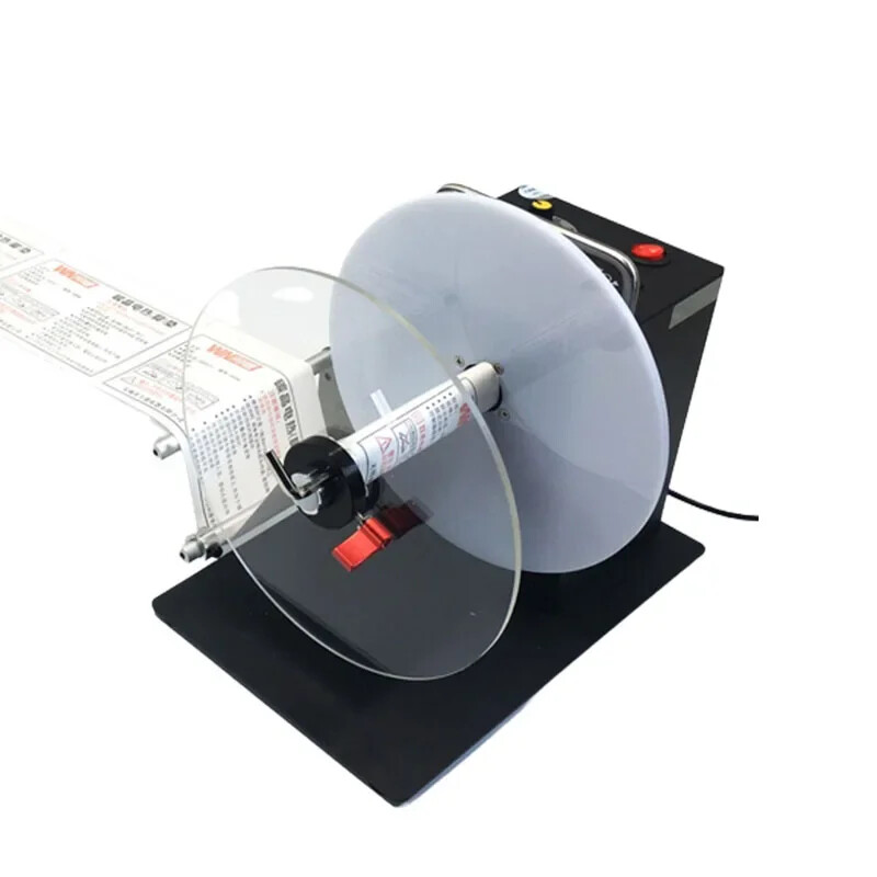 Label Rewinding Machine Two-way Automatic Rewinder Self-adhesive Barcode Machine