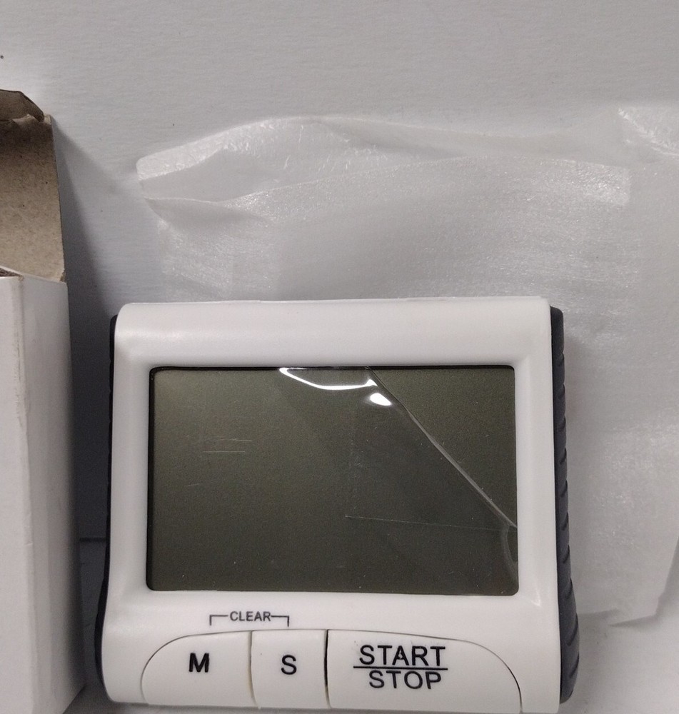 Timer Count Down/Count up Large Screen (White)…