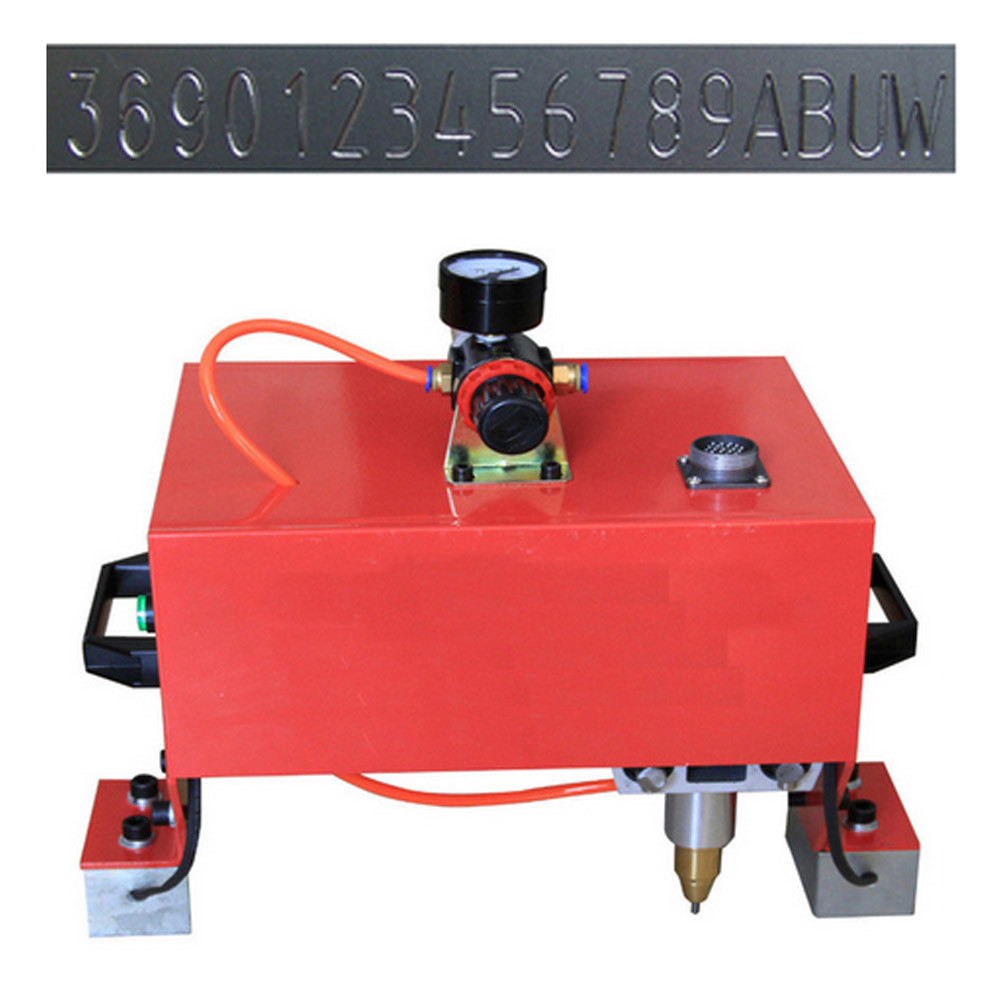 220V Portable Pneumatic Dot Peen Marking Machine for VIN Code Chassis Number