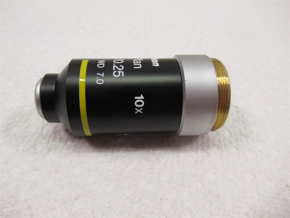 Nikon Eclipse E Plan 10x Microscope Objective Lens WD 7.0 0.25