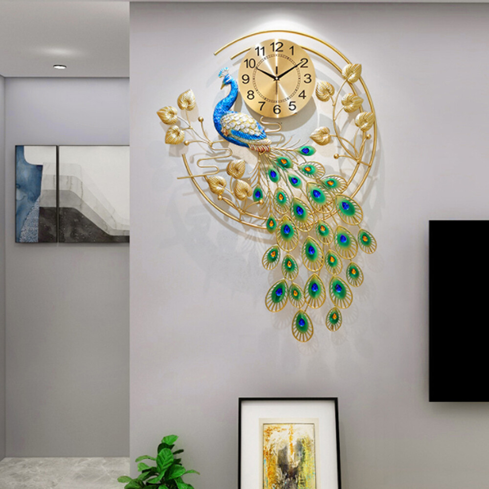 Battery Powered Wall Clock for Living Room, Decorative Wall Clock, Wall Clock