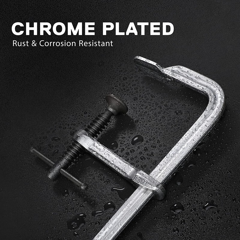 Jorgensen 2-Pack 12-Inch Bar Clamps Drop Forged Steel Bar Clamps for Woodworking