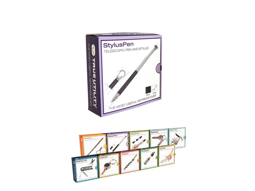 True Utility STYLUS PEN WHITE - GIFT PACK