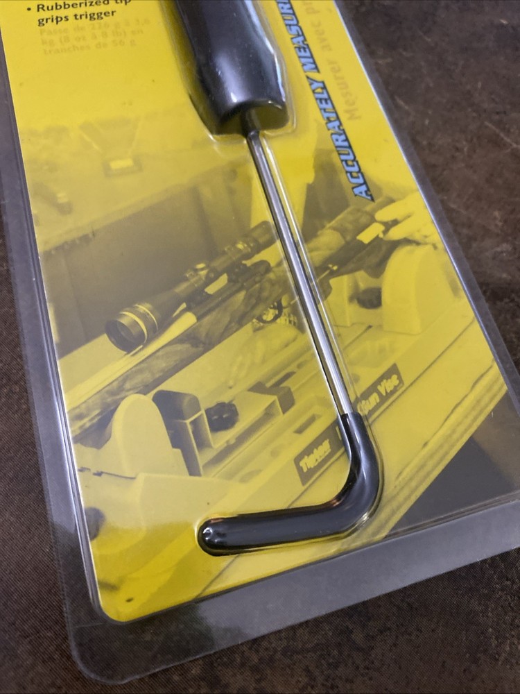 Wheeler Manual Trigger Pull Scale with 8oz to 8lb Value Range for Gunsmithing