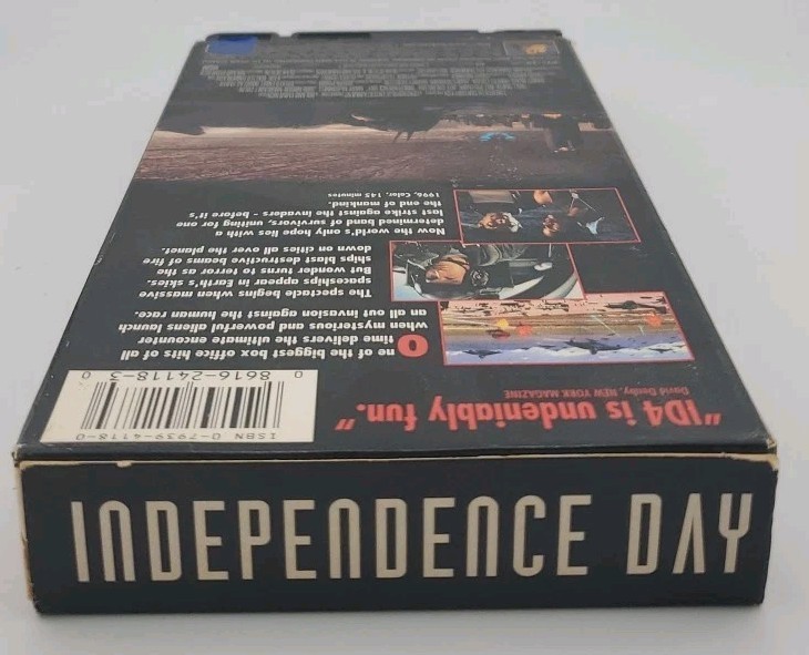 Independence Day (VHS, 1996, Five Star Collection)