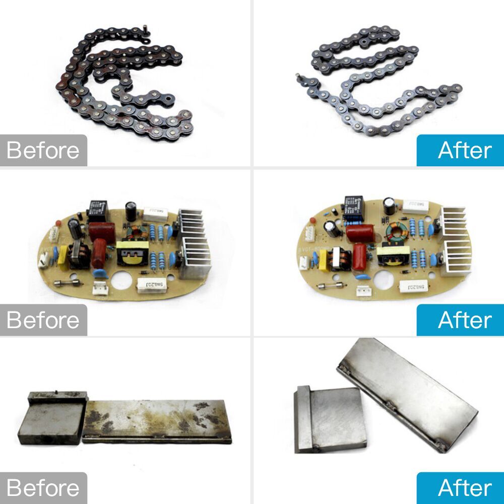 0.8L-30L Ultrasonic Cleaner Stainless Steel Industry Heated Heater w/Timer