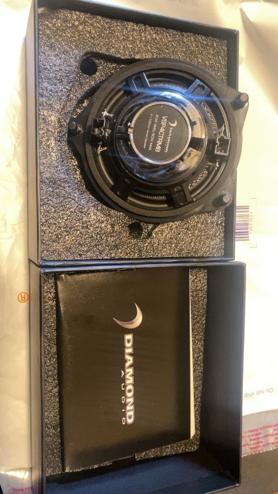 Diamond Audio VSP4CTRMB Mercedes Benz® Specific 4" Center Dash Midrange
