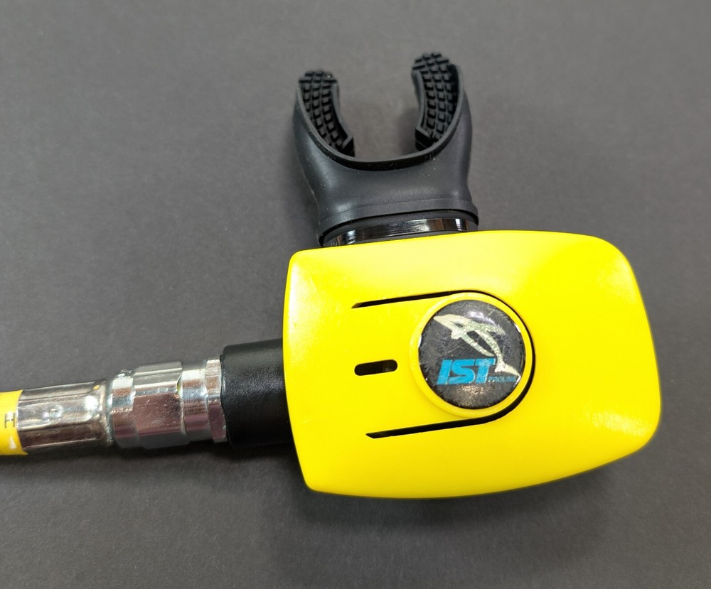 IST Octo Second 2nd Stage Scuba Dive Regulator Yellow Octopus Slim #5162