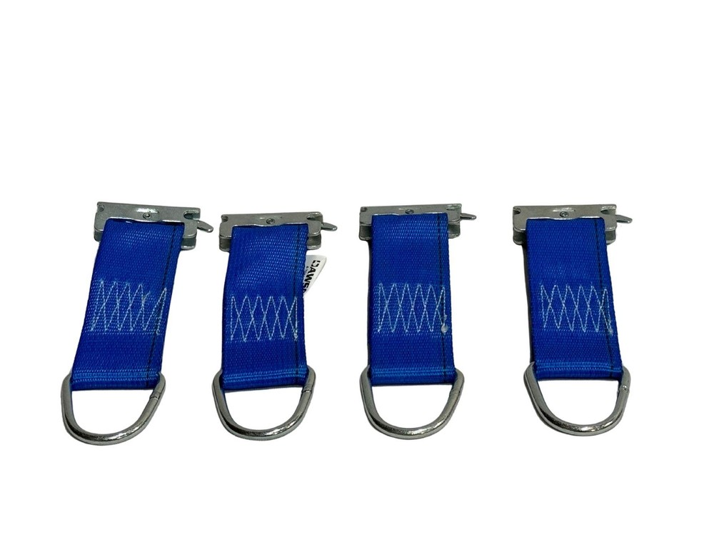 2"x6" Blue E-Track Tie Off (4 Pack)