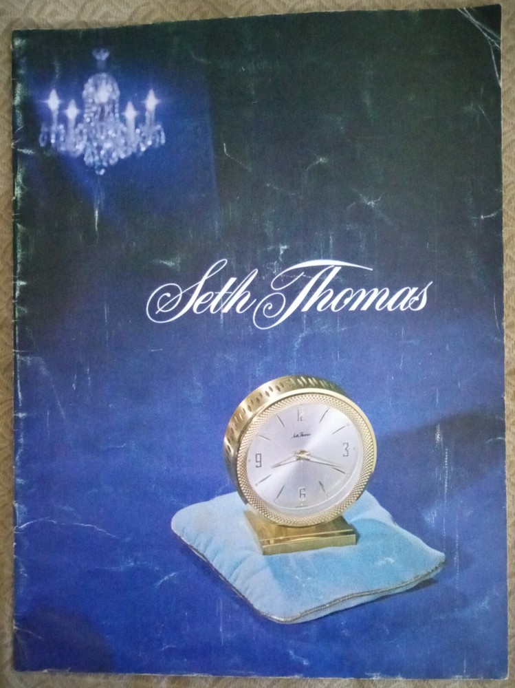 Original Seth Thomas Clock Catalog 822-6-64   20 Pages