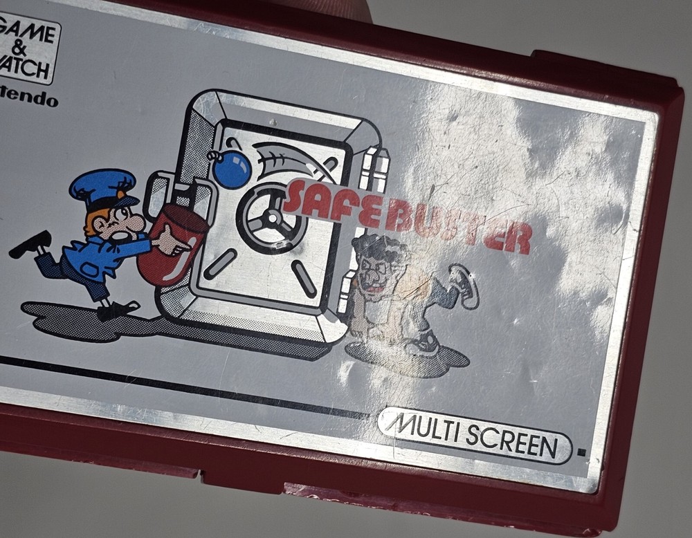 Nintendo Game & Watch Safe Buster Multi Screen