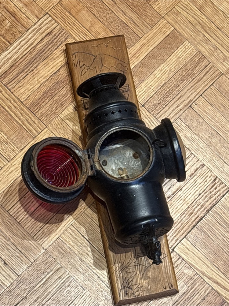 ADLAKE Railroad Train Buggy Switch Lantern Lamp