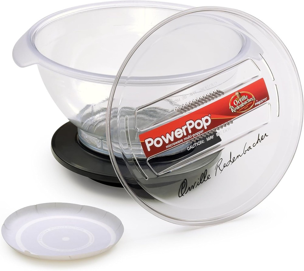 PowerPop Microwave Concentrators - No Unpopped Kernels