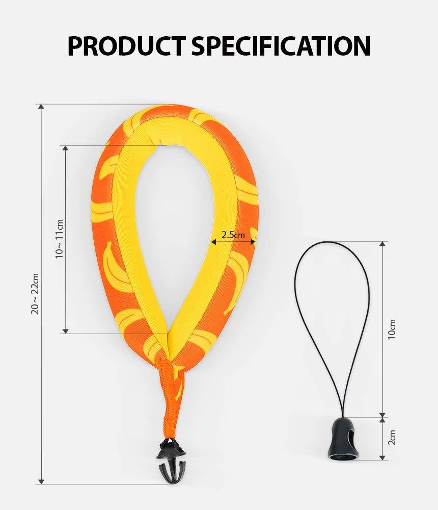Ringke Floating Strap | Universal Waterproof Foam Float with Design Wrist Strap
