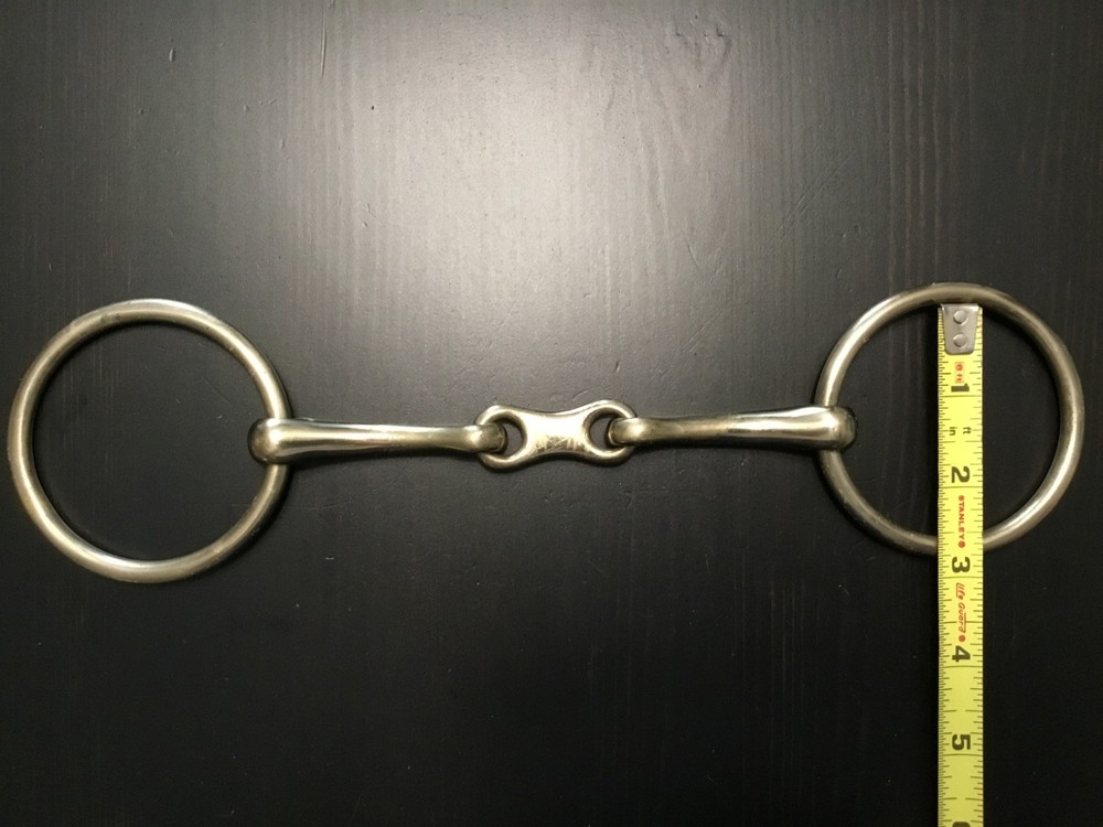 ALBACON German Silver Loose Ring French Link Snaffle Bit