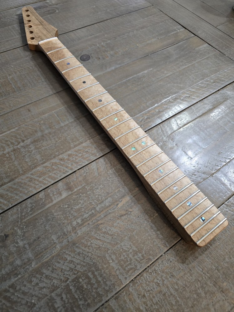 Guitar Neck, Birdseye Maple on Birdseye Maple