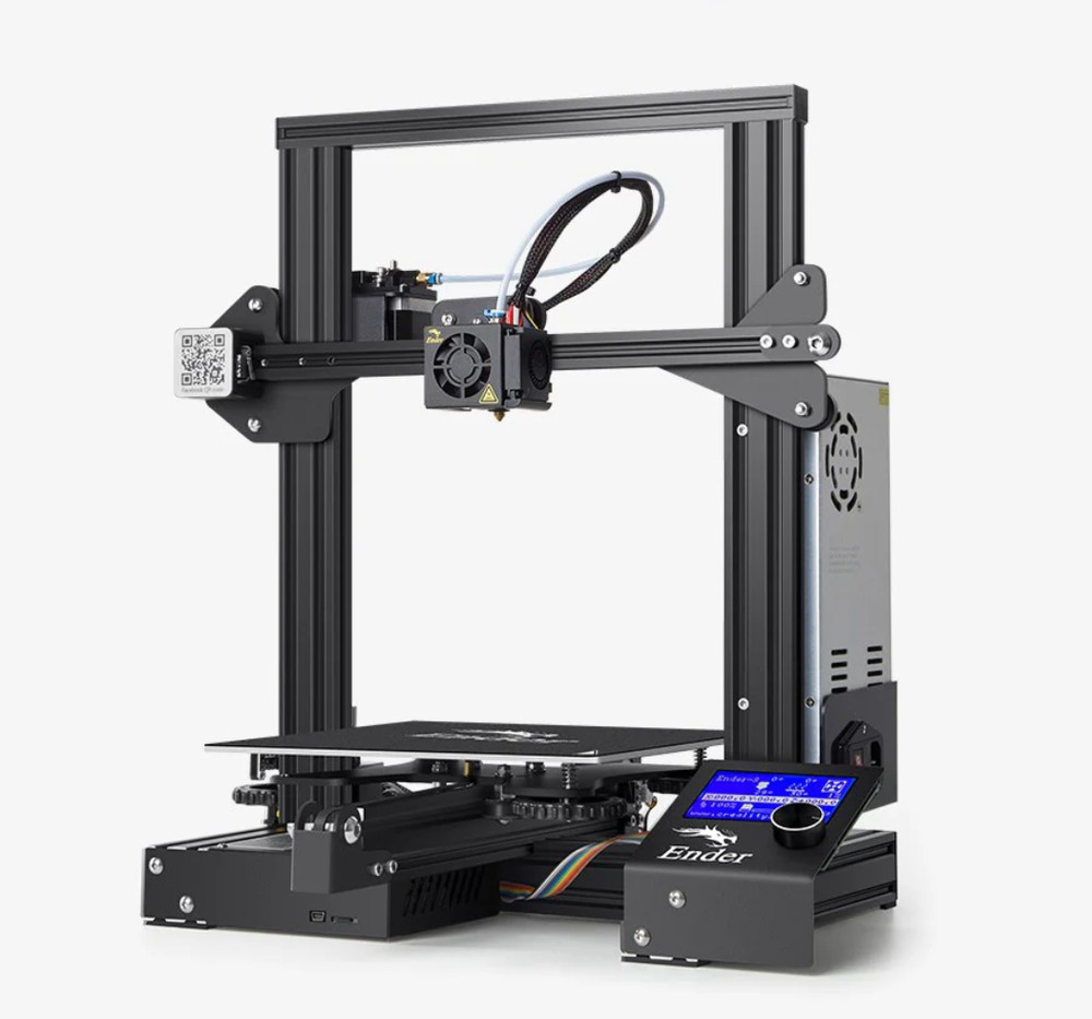 Official Creality Ender 3 3D Printer. Extra PLA Included.