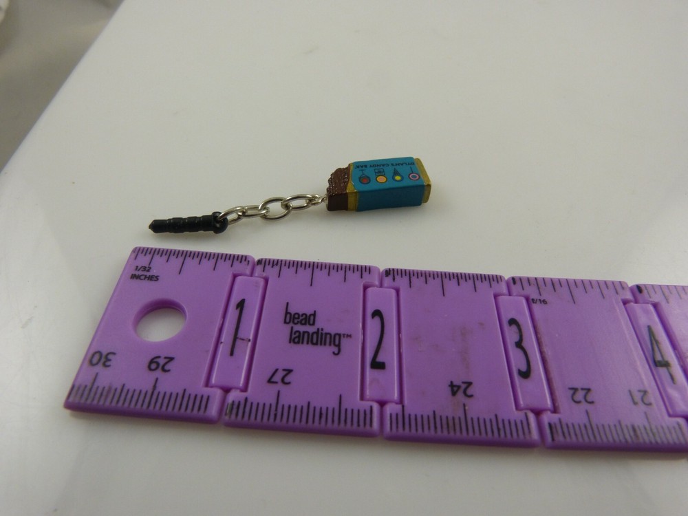 Dylans's candy bar cell phone charm ear cap dust plug